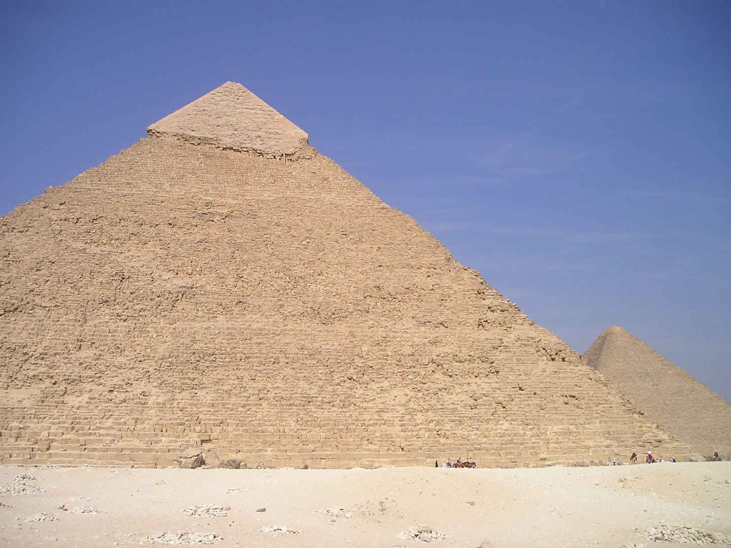 古老的埃及金字塔