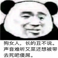 搞笑熊猫头专业怼人语句微信QQ表情包图片
