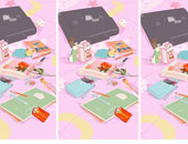 超可愛日系簡約風格手機壁紙_粉紅色卡通植物手機壁紙頭像