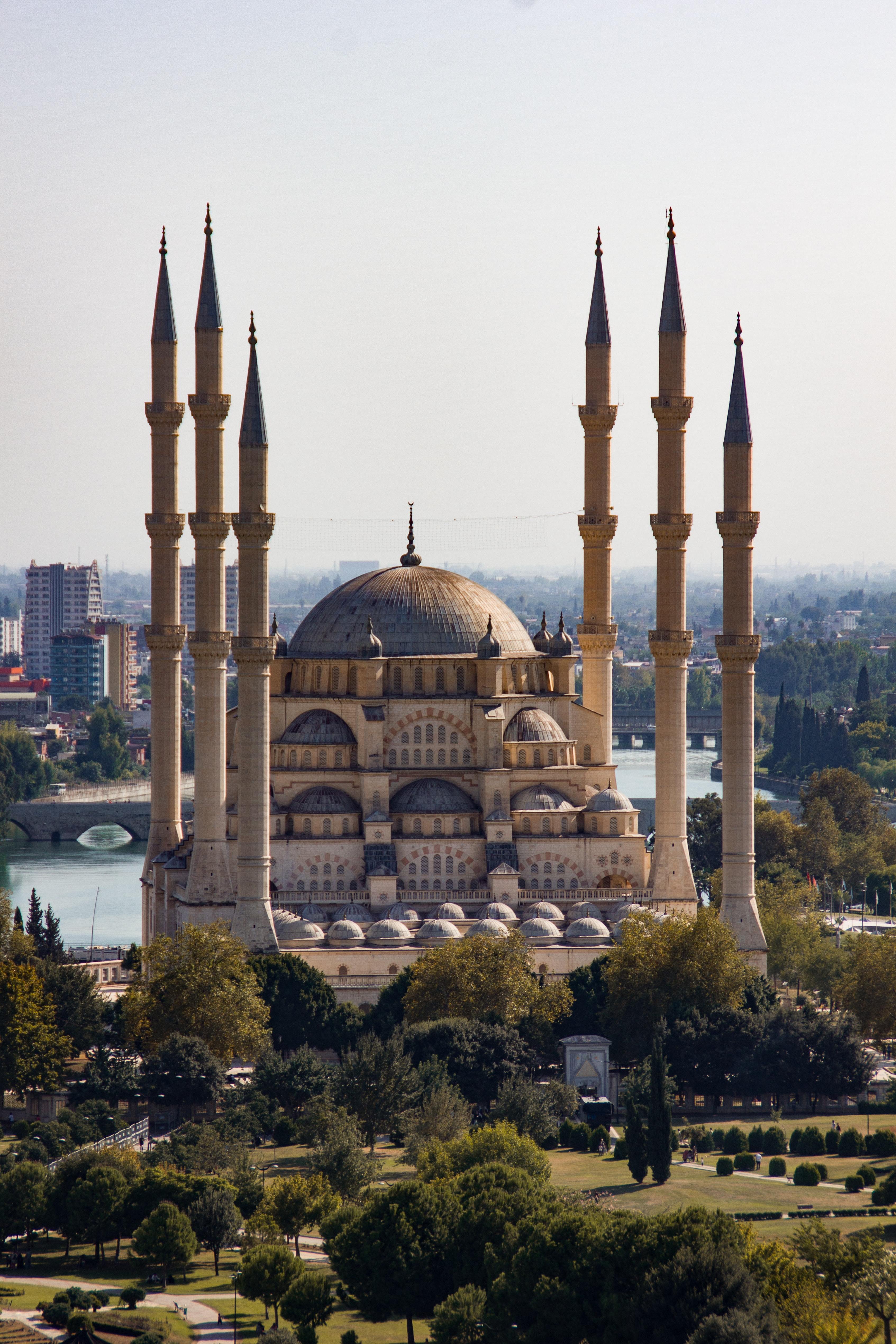 土耳其阿达纳清真寺手机壁纸图片