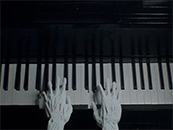 西部世界機器人彈鋼琴超清桌面壁紙圖片