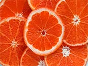 红心橙子超清唯美桌面壁纸图片