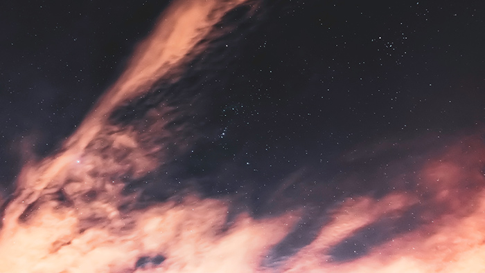 绚丽夜空星云高清唯美电脑桌面壁纸图片