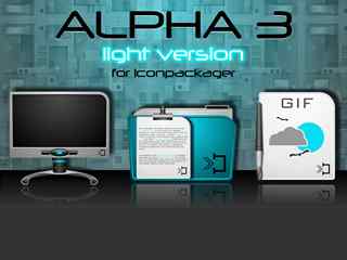 科技风格图标IP包-Alpha 3 Light