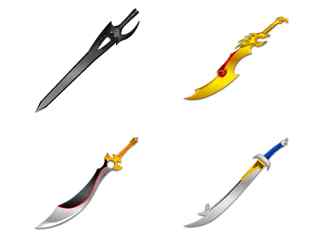 个性宝剑图标-Storm Riders Swords