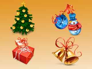 圣诞礼物系列图标-CHRISTMAS ICONS