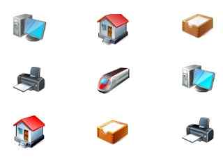 多类型桌面图标-Vista Artistic Icons