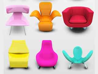 时尚椅子桌面图标-Archigraphs Modern Chairs
