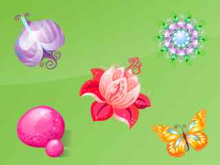 彩色蝴蝶图案图标-Yoga Icons