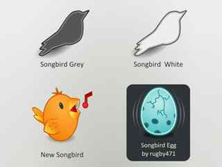 鸣禽探戈桌面图标-Songbird Tango Icon