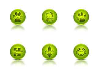 绿色创意软件图标