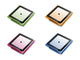 多彩 iPod Nano 图标6枚（by Robsonbillp