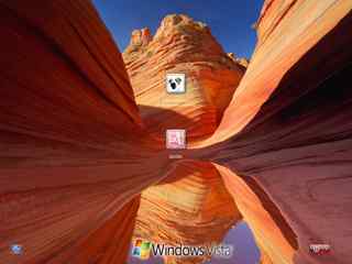b大峡谷倒影登陆界面-Grand Canyon Logon for XP