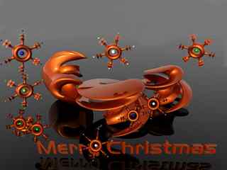 3D圣诞屏保动画 -
