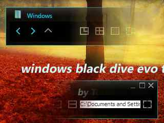黑色简洁stylertool下载-windows black