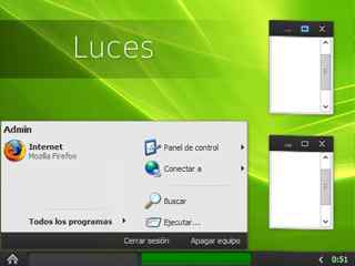 绿色护眼电脑主题-Luces VS