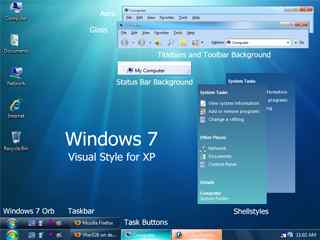 淡蓝色经典桌面主题-Windows-7-V3