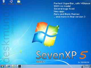 简约XP电脑主题-SevenXP 5.0 beta 1 Preview