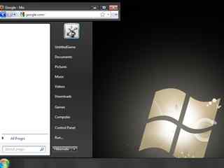 黑色简约VS主题-Windows 7 Basic Theme Black