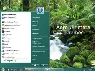 绿色简洁主题-Aero Ultimate Themes