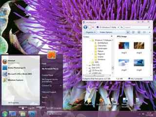 简约时尚windows7电脑主题-Windows 7 RTM v2 for XP
