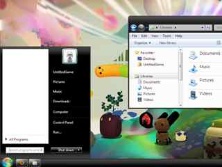 黑色简约主题-Windows 7 Basic - Ultimate V1