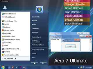 简约多彩电脑主题-Aero 7 Ultimate