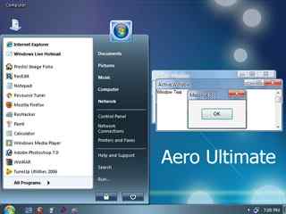 蓝色经典主题_Aero Ultimate Update