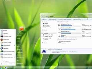 透明windows7电脑主题-AeroVG Se7en for Windows 7