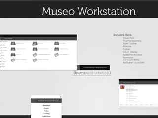 黑色帅气电脑主题 -MuseoWorkstation