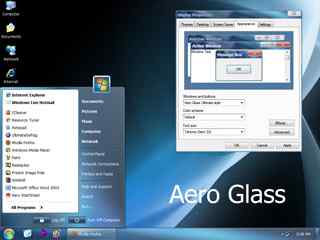 黑色简约主题 -Aero Glass for XP