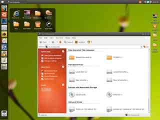 ubuntu风格电脑主题（开关机声音+壁纸+托盘）