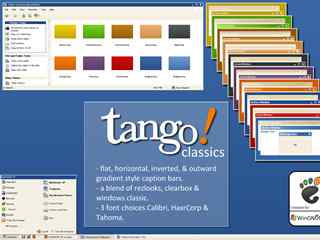 简洁精致电脑主题-Tango Classics