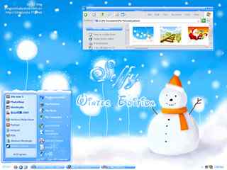 浪漫冬季电脑主题-Seffy Winter Edition