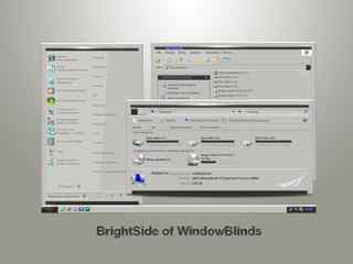 黑与灰的简约搭配主题-BrightSide of WindowBlinds