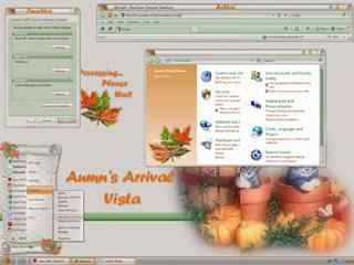 枫叶时尚wb主题-Autumn's Arrival Vista