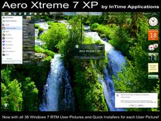 玻璃质感WB主题-Xtreme uber Aero Xtreme 7 XP