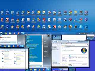 蓝色简约Windows 7主题 Blue Theme for Windows 7