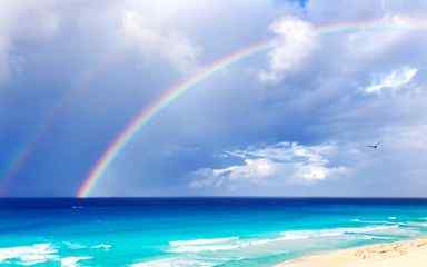 海面上的彩虹壁纸（by bo0xVn）