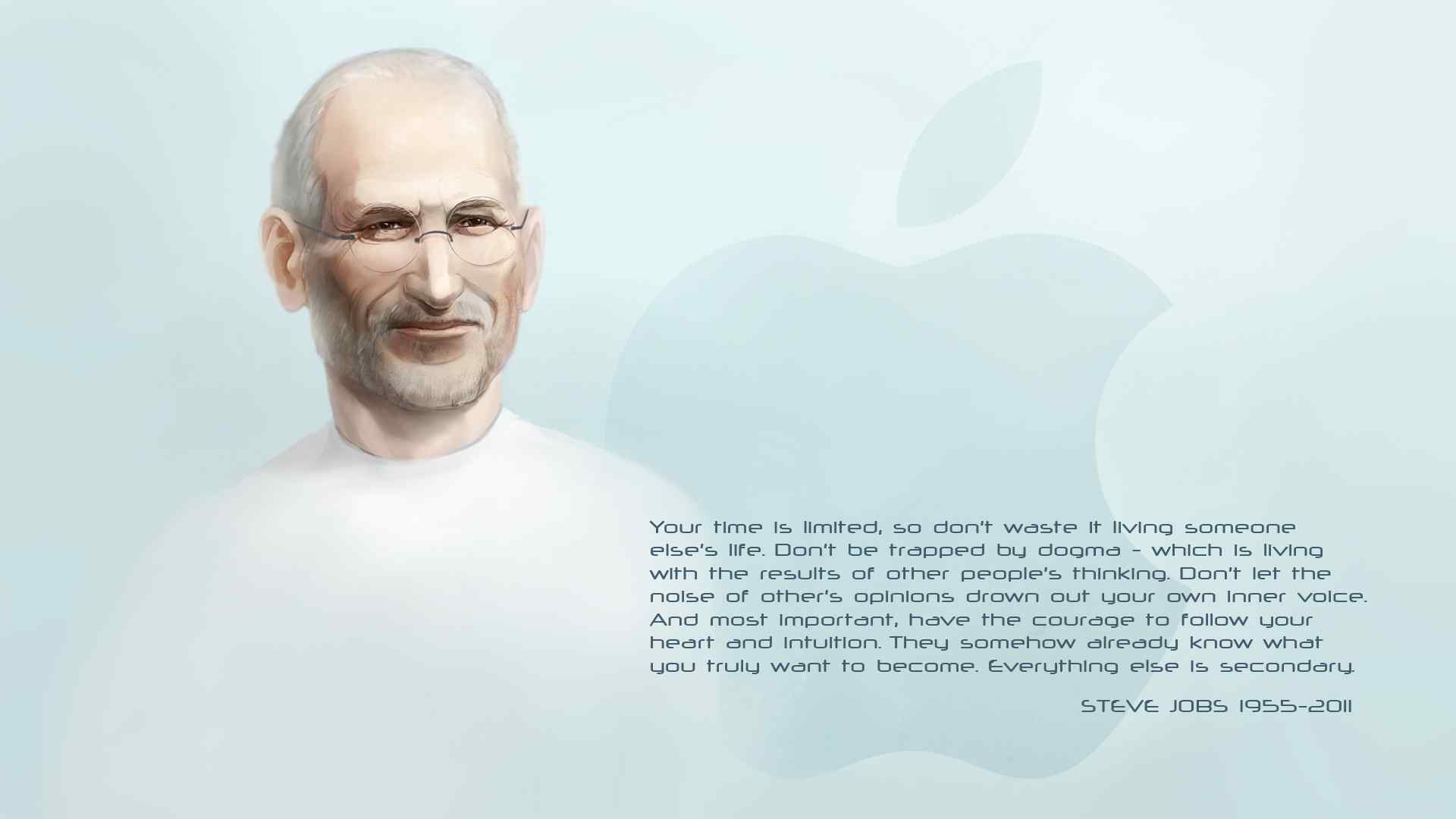 苹果之父乔布斯纪念壁纸