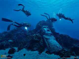 美国国家地理探险队探秘之海底王国