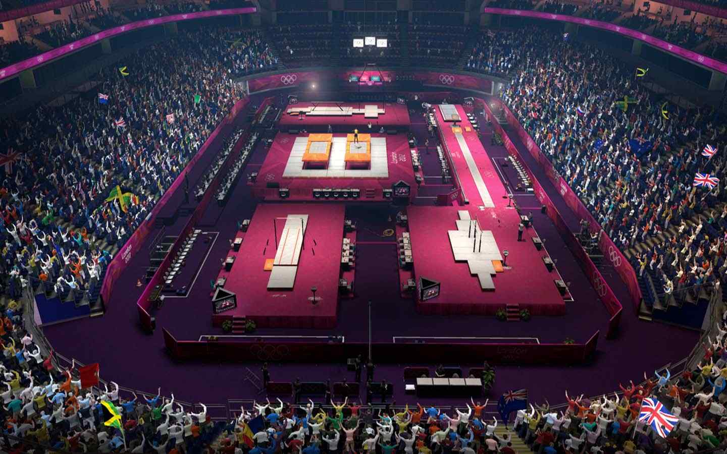 2012年伦敦奥运会比赛场馆桌面壁纸