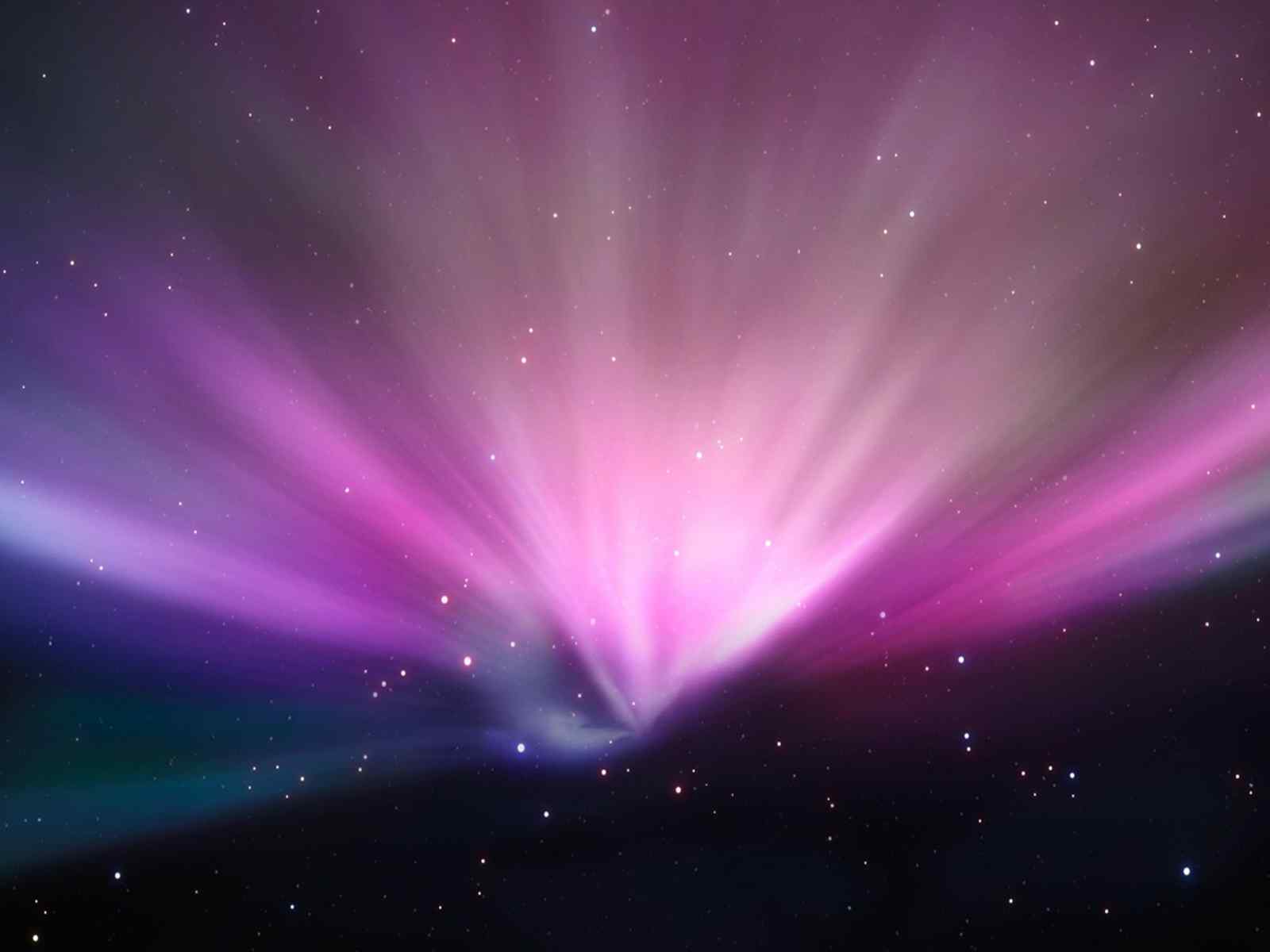 宇宙中的紫色灿烂星空高清壁纸