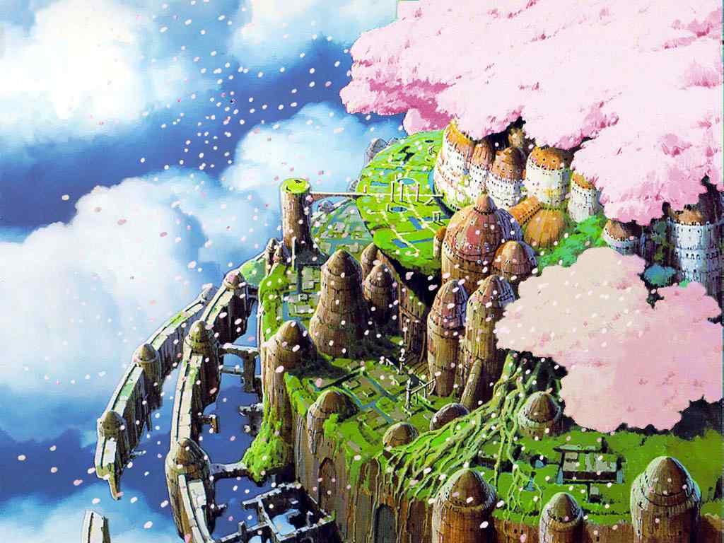 宫崎骏天空之城童话世界桌面壁纸