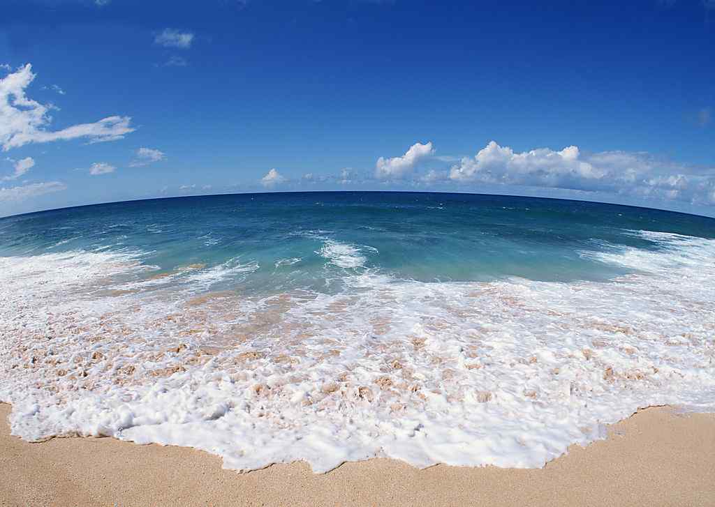 海边沙滩桌面壁纸之清爽夏天