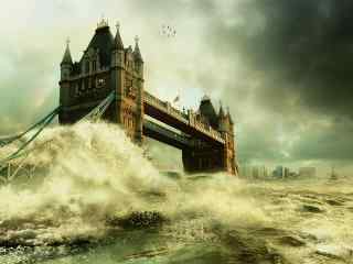 奥运会英国伦敦塔桥高清壁纸