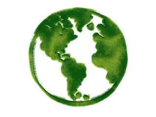 绿色和平环保标志壁纸