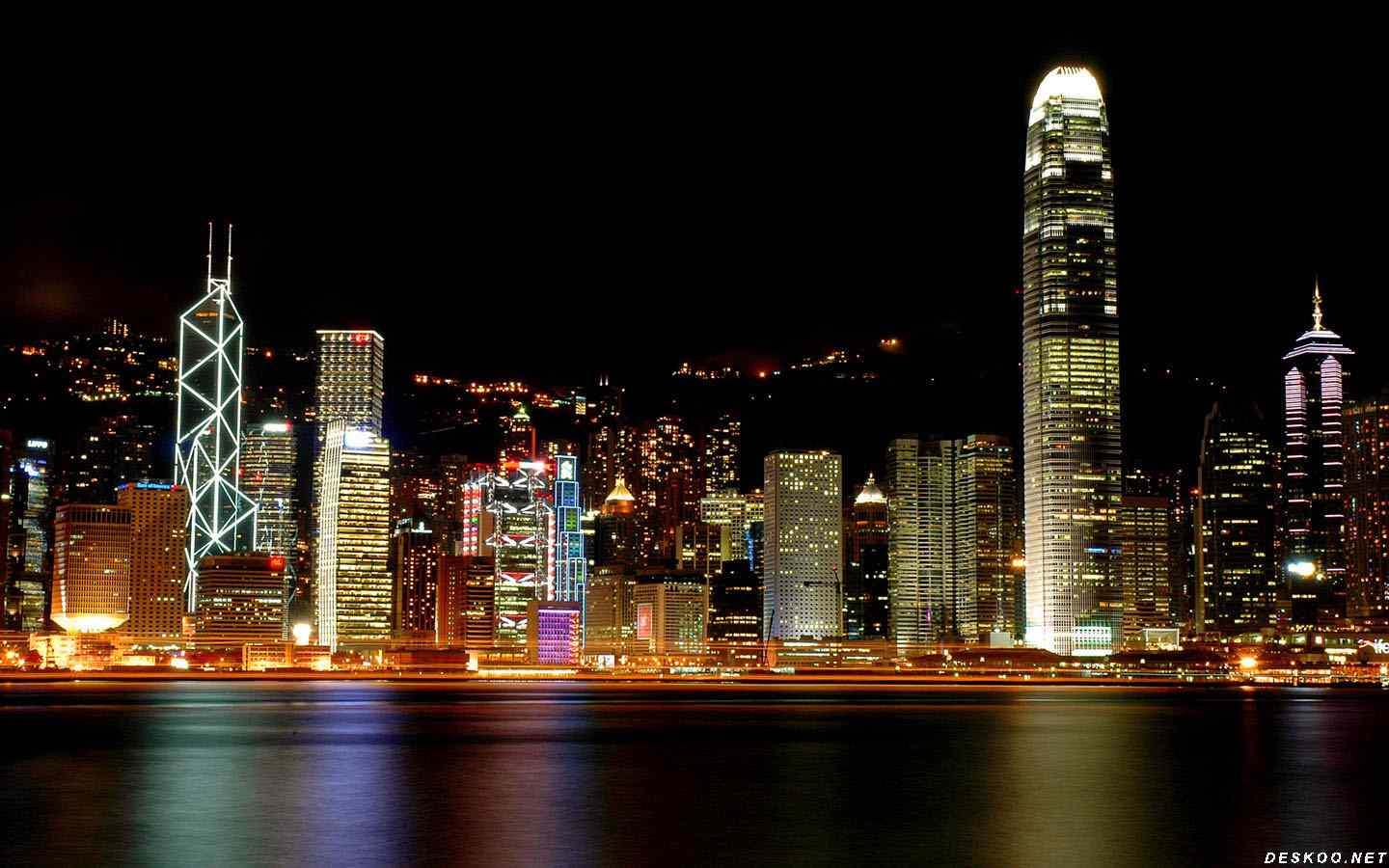 香港桌面壁纸之夜景
