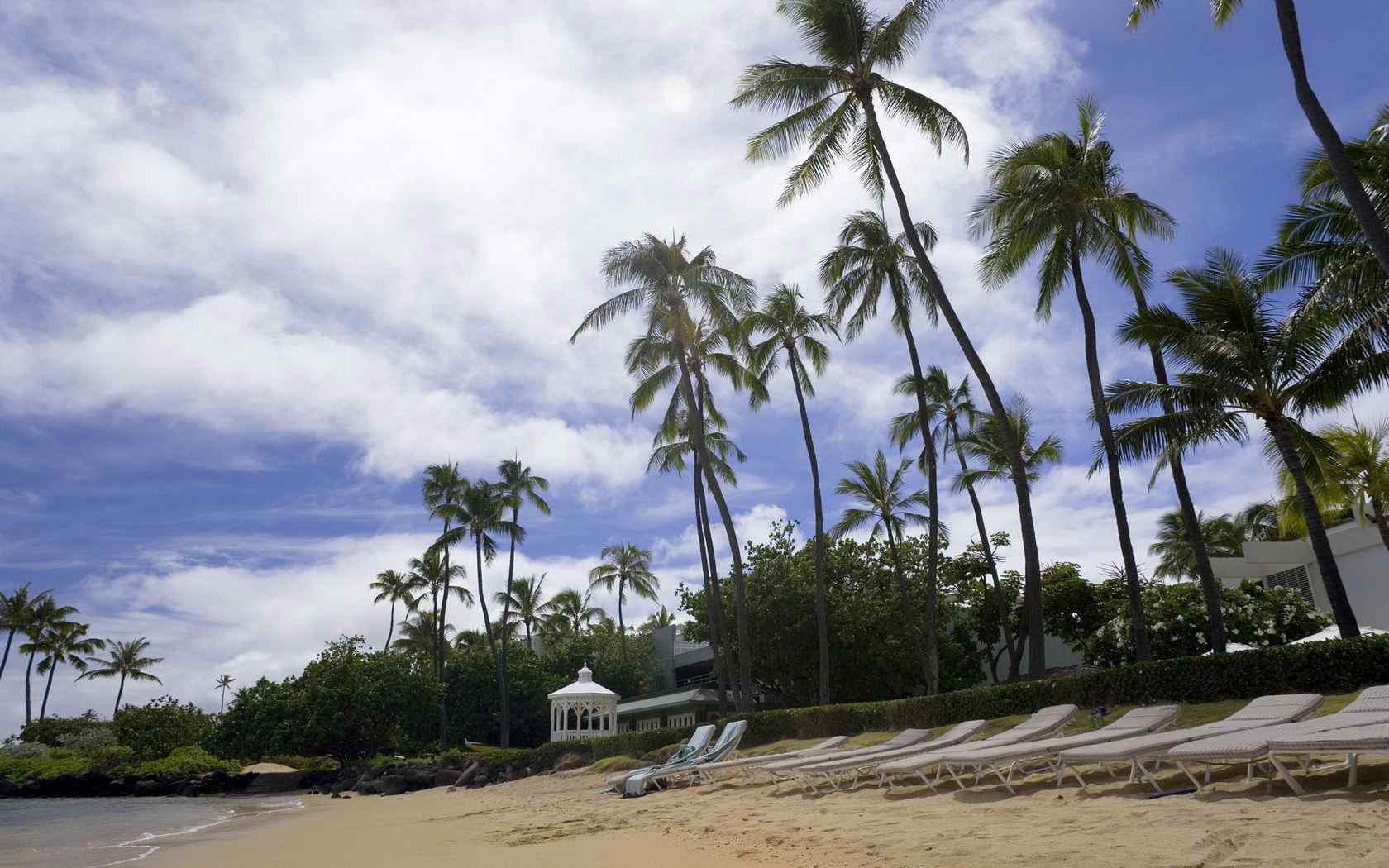 夏威夷桌面壁纸之温暖海滩