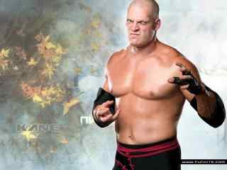 WWF重量级冠军Kane凶悍桌面壁纸